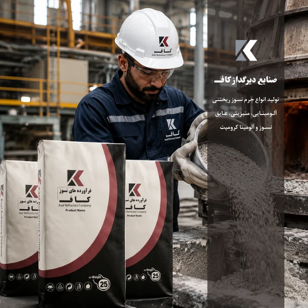 قیمت خرید جرم ریختنی بتن نسوز کست ابل Castable refractory